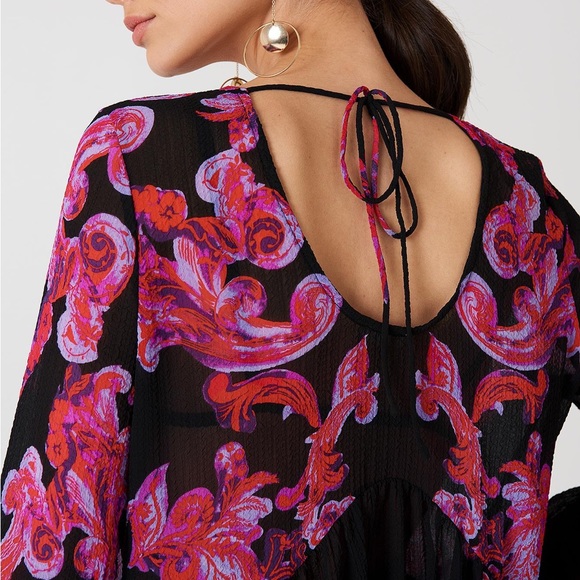 Free People Symphony Bell Sleeve Dress - Picture 3 of 8